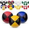 Juggle Dream Set di 3 Palline da Giocoleria Professionali, con Video di Apprendimento Online, Perfette per Principianti ed Esperti (Nero/Blu, Nero/Rosso, Nero/Giallo)