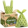 Pogi's Pet Supplies Pogi sacchetti igienici con manici per cani, profumati e extra resistenti, 900 pezzi
