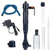 Alnicov Electric Aquarium Fish Tank Sand Gravel Cleaner Automatic Water Changer Extendable Tube Syphon Filter Pump Vacuum