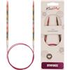 KnitPro Maglia PRO 4 mm x 25 Centimetri Betulla Symfonie Fisso Circolare Ferri da Maglia Multicolore