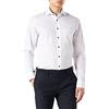 Seidensticker Regular Fit Langarm Popeline Camicia, Bianco, 48 Uomo