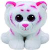TY Carl Etto 90247 - Tabor - Tigre con Occhi Brillanti, Beanie Classic, 33 cm, Rosa/Bianco