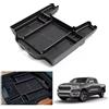 GAFAT Compatibile con Nuovo Dodge RAM 1500 2019-2024 2025 Contenitore Console Centrale, RAM 1500 2023 Organizer per bracciolo Centrale, Vano Portaoggetti, RAM 1500 Accessori (Nero)