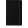 Moleskine Agenda Settimanale 2023, Agenda Settimanale 12-Mesi con Layout Orizzontale, Copertina Morbida, Formato Large 13 x 21 cm, Colore Nero