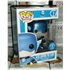 FUNKO POP DC COMICS BLUE LANTERN FLASH EXCLUSIVE METALLIC 47 VINYL NEW