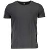 North Sails T-shirt Uomo Scollo V maniche Corte Nero