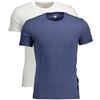 Levi's T-shirt Uomo Maniche Corte Blu/Bianco Bi-Pack