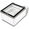 Espositore congelatore da banco per gelato. 2 vaschette da 5 L - Dim.cm. 50,5x75,9x38,3H.