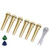 Imelod Piroli per Folk Chitarra pioli chitarra parti 6pz ottone per chitarra acustica con Strumento per Rimuoverli dal Ponte