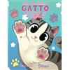 Young Dreamers Press Libro da colorare Gatto per bambini dai 4 agli 8 anni: Carini e adorabili gatti e gattini dei cartoni animati