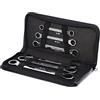 KS Tools 503.4557 Serie di Chiavi a Cricco Doppie Poligonali Gearplus, 6 Pezzi, 8X9-17X19 mm