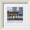 walther design Bianca 20 x 20 cm con passe-partout, Cornice in Legno Fiorito EF220W
