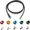 HUDAMZKY Ebike Cavo prolunga Julet Female Maschio 2/3/4/5/6 Pin Ebike Extension Connector Waterproof Plug for Electric Bicycle Display Throttle Pas Ebike Parts Extend Cable (4Pin Male)