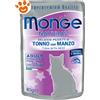 Monge Cat Natural Superpremium Adult Tonno e Manzo - Bustina da 80 Gr
