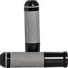 Circuit Equipment - Silverstone Motorcycle Grip - Estremità in alluminio, texture a diamante, comfort e vestibilità universale - Grigio/Nero