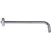 Acefy Braccio doccia 40 cm ottone cromato parete montato braccio doccia rotondo per soffione doccia