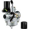 YAOBLUESEA 17,5mm Carburatore Carb per 50cc 2 Stroke Minimoto