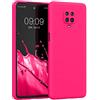 kwmobile Custodia Compatibile con Xiaomi Redmi Note 9S / 9 Pro / 9 Pro Max Cover - Back Case per Smartphone in Silicone TPU - Protezione Gommata - rosa shocking