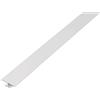 Alberts 498986 - Profilo ad H, in plastica, bianco, 1000 x 40 x 20 mm, set da 7 pezzi