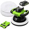 Greenworks Lucidatrice a batteria da 24V con Batteria 2Ah e Caricabatteria