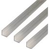 Alberts GAH-Alberts 497965 473105 - Profilo angolare in alluminio, 1000 x 30 x 30 mm, colore naturale