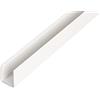Alberts 498931 - Profilo a U, in plastica, 1000 x 12 x 10 mm, set da 12 pezzi