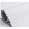 Pandiui23 42 x 137 cm Adesivo in pelle artificiale PU, patch di riparazione in pelle impermeabile, pelle adesiva per tappezzeria (bianco)