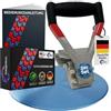 Pangolino Set di 2 artigli di fissaggio premium [90 mm] per tappeti - rimuovere facilmente il tappeto [set da 2]