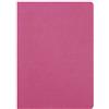 Clairefontaine 733002C collezione Age Bag quaderno a punto metallico Rosso - A4 21x29,7 cm - 96 pagine a tinta Unità bianche - carta 90g - Copertina carta Lustrée a grana effetto cuoio