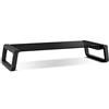 OZONE GAMING GEAR Monitor Stand Riser Pro -OZRISERPRO- Supporto portatile per PC - Vetro temperato, 4xUSB 3.0, nero