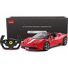 RASTAR, auto telecomandata Ferrari, Ferrari 458 Special in scala 1:14, macchina giocattolo rossa, cabriolet, apertura e chiusura automatica