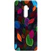 Mixroom - Cover Custodia Back Case in TPU Silicone Morbido per Oppo Reno 2Z Fantasia Foglie Colorate N795