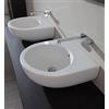 Ceramica Flaminia Lavabo Pass 50X52 Bianco Lucido - Foro Rubinetto: Senza Foro Rubinetteria