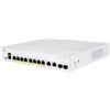 Cisco Switch Cisco 8 porte + 2 porte Combo SFP Nero [CBS350-8P-E-2G-EU]