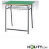 Banco monoposto con poggiapiedi altezza 71 cm h550_04