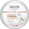 lavera, Crema deodorante naturale Strong vegan naturale biologico ginseng minerali naturali senza alluminio, 48 ore, protezione deodorante 50 ml, 1 pezzo