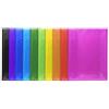 Exacompta - Rif. 85470E - Iderama Collection - 1 Portalistino semi-rigido - 240 x 320 mm, adatto per documenti A4, 80 tasche - 10 colori random