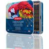 Derwent Chromaflow Set di 48 Matite con Corpo Rotondo da 3,5 mm, Nucleo Cremoso e Sfumabile, Adatto per Disegnare, Colorare e Stratificare