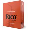 D'Addario Rico Saxophone Reeds - Ance per sassofono contralto - Alto Sax Reeds 4 forza, 10-Pack