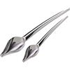 DAUDIGNAC Jean Daudignac 0601050 - Cucchiaio per Decorare Dolci e pietanze, Acciaio Inox, 2 Pezzi