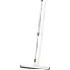 Erjiaen Estrattore per acqua con labbro in silicone extra durevole da 45 cm, manico in acciaio inox, manico telescopico da 135 cm, perfetto per legno, vetro, piastrelle, doccia e capelli, polvere, neve