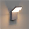 Klighten Applique da Parete LED Esterno Interno 24W IP65, Lampada da Parete Moderno Applique da Esterno in Alluminio per Ingresso Balconi Giardini, Antracite, 1500 Lumen, Bianco Caldo 3000K