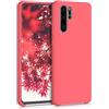 kwmobile Cover per Huawei P30 Pro Custodia - Back Case per Smartphone in Silicone TPU - Protezione Gommata - corallo fluorescente