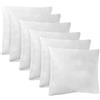 Generico Set 6 Pezzi Anima Imbottitura anallergica per Cuscini Divano Poltrona 40x40 cm