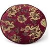 Klangschalen-Center Pad per campana tibetana con diversi motivi tradizionali, Ø ca. 18 cm -9873 (drago viola) disponibile in diversi colori