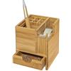 Wedo 0611707 Portaoggetti con Dispenser, Marrone