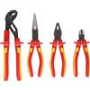 KS Tools 117.1100 Serie di Pinze VDE Ergotorque, 4 Pezzi, 150-200 mm
