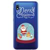 Xunlaixin MUTOUREN Natale Cover Samsung Galaxy A10, Custodia Silicone Gel TPU Trasparente Ultra Sottile Telefono Caso Antiurto Protettiva Case, Sfera di Cristallo