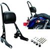 PSLER Schienale per Moto,PSLER Schienale Passeggero Sissy Bar per Harley Sportster XL883 XLH883 XL1200 XLH1200 2004-2023 e per XL1200C XL1200S 1996-2000