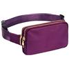 Geestock Marsupio da donna da uomo, sportivo alla moda, con spalline regolabili, per escursioni, corsa, shopping, ciclismo, 08 nero con piccolo sacchetto